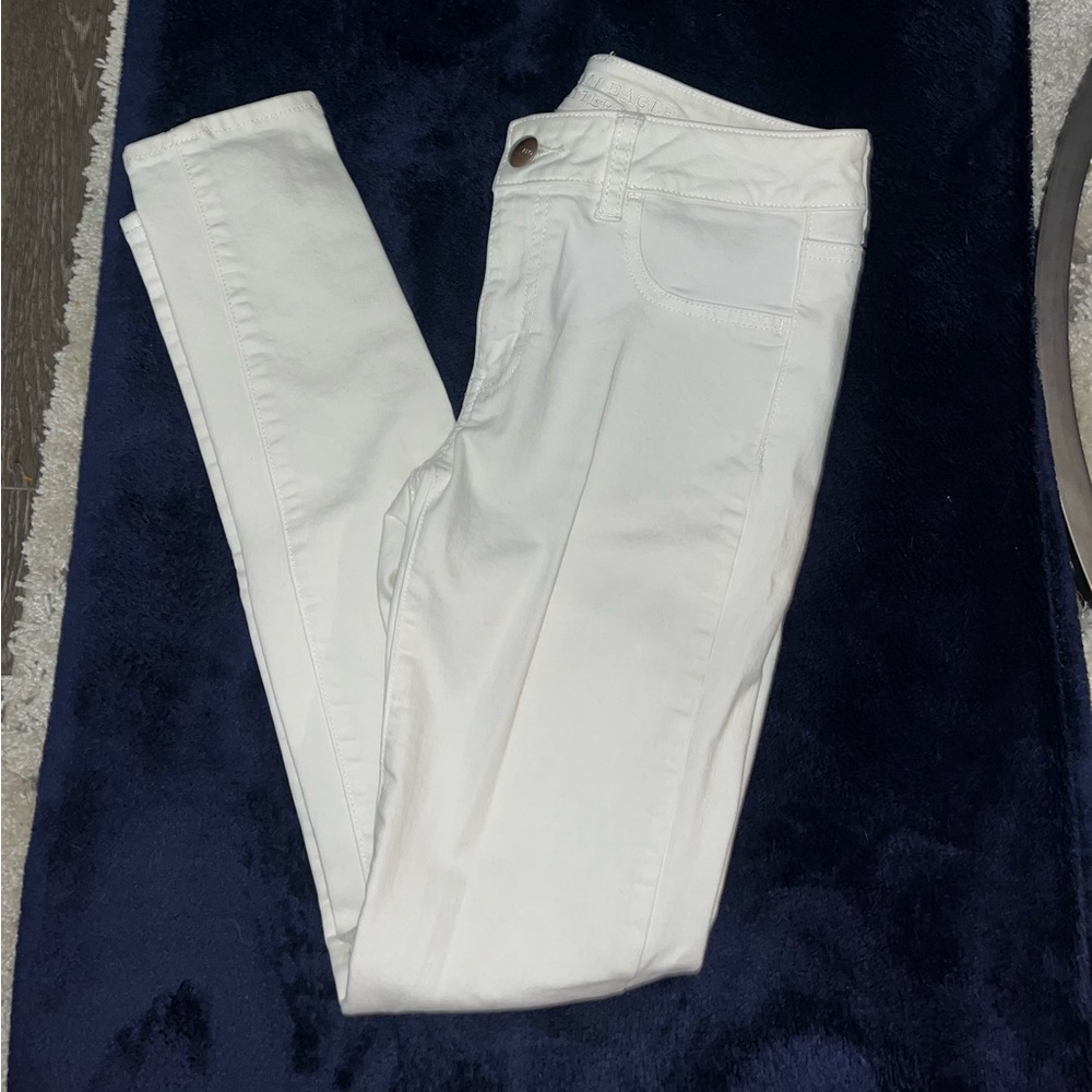 White American Eagle Super Stretch Jegging